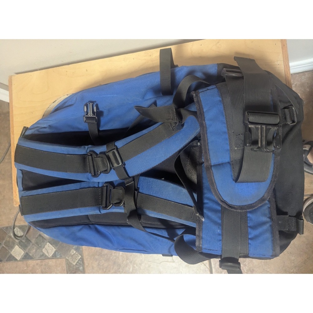 Eagle Creek Travel Backpack Blue Black Carry On Daypack Hiking‎ Waist Belt Value - Picture 4 of 16